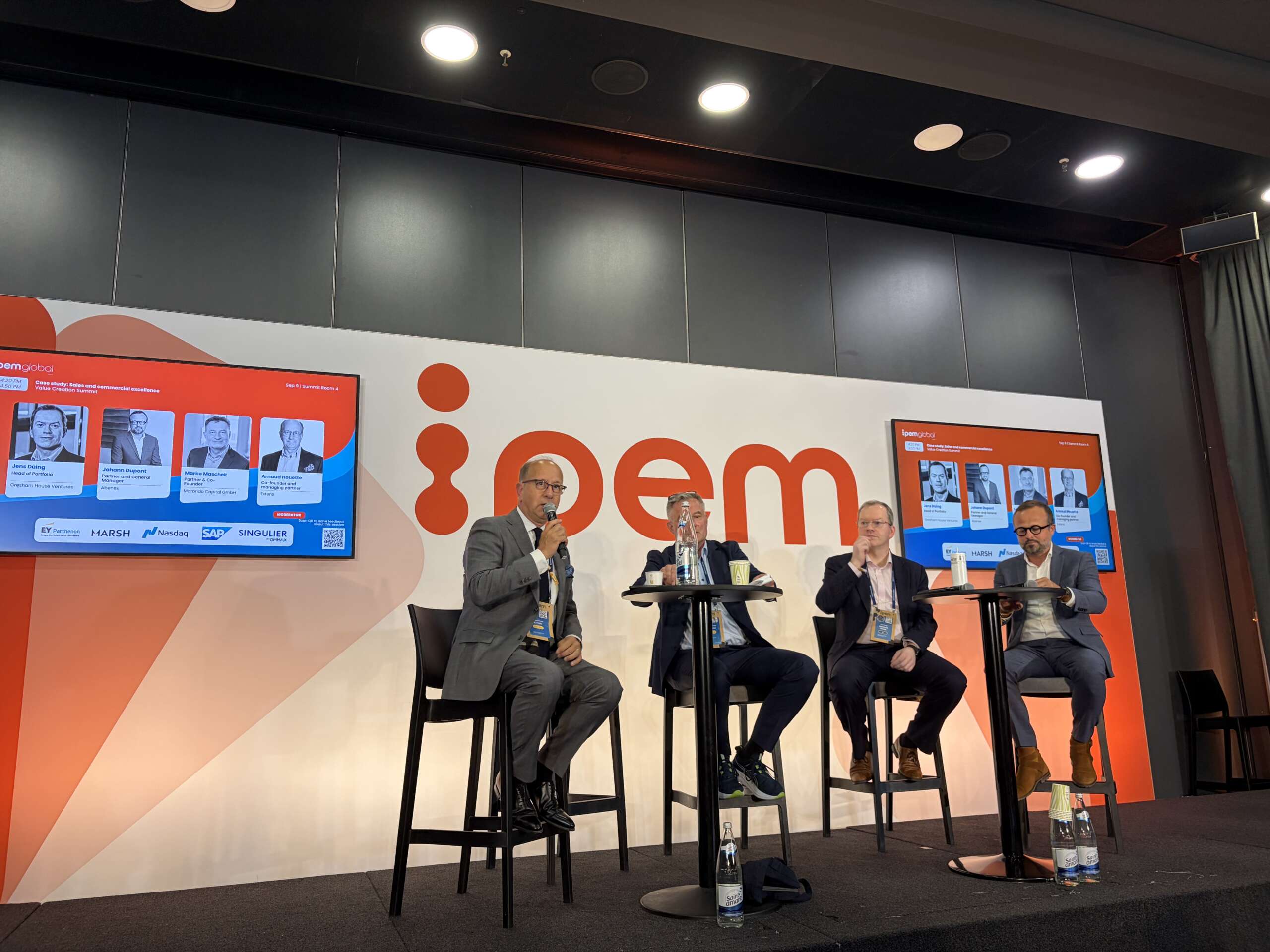 IPEM Global 2026 panel session in Paris
